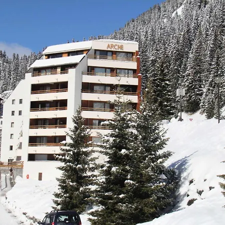 Residence Arche - Studio Confortable - Centre Station - Terrasse Mae-5084 * Magland